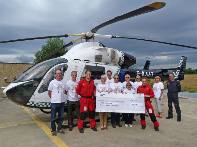 Presentation to Kent, Surrey and Sussex Air Ambulance